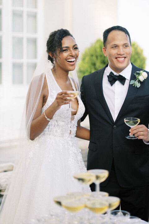 The Making of a French Ch&acirc;teau Wedding for Sorhaya and Duc