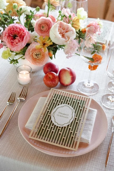 A Colorful Wedding for Margaret  and William 
